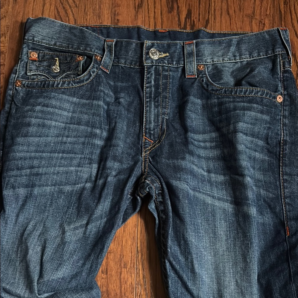 3 Pairs True Religion Straight Jeans - Picture 5 of 8